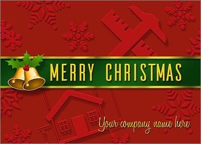 Architect Card Red (Glossy White)