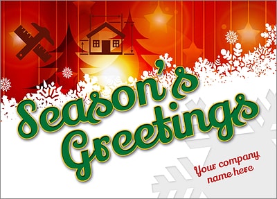 Architectural Snow Card (Glossy White) 