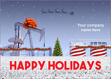 Bow Drill Christmas Card