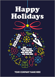 Building Blocks Christmas Card