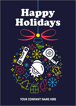 Carpenter Cheer Card