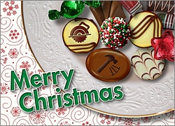 Carpenter Christmas Candy Card