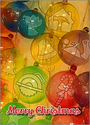 Carpenter Glass Ornaments