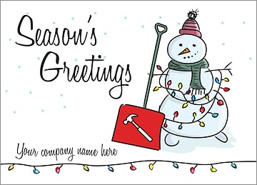 Carpenter Shovel Card