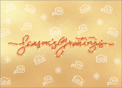 Carpenters Gold Card (Glossy White) 