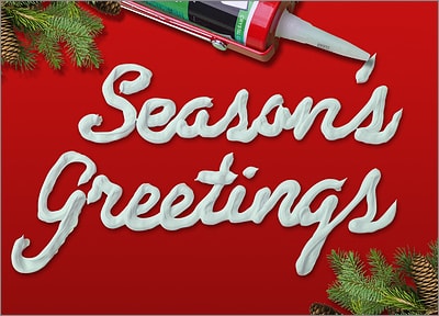 Caulk Christmas Card