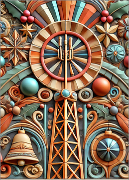 Cell Tower Christmas Card Delightful