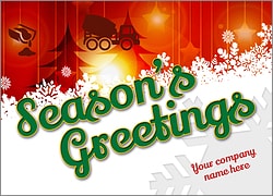 Cement Snow Card