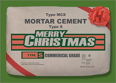 Christmas Cement (Glossy White)