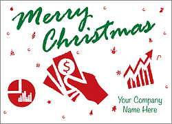 Christmas Financial Card