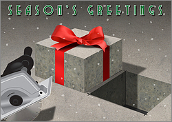 Christmas Gift Concrete Cutter