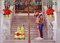 Cleaning Service Holiday Card