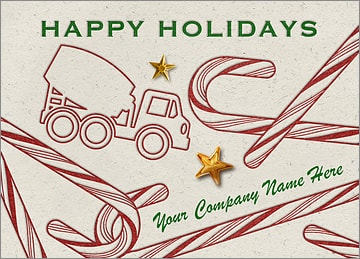 Concrete Candy Canes