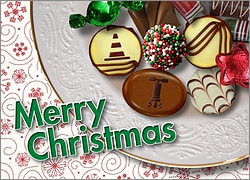 Construction Christmas Candy Card