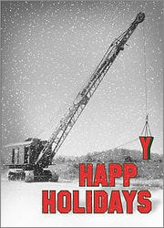 Crane Christmas Card