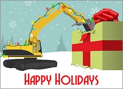 Demolition Crew Christmas Card