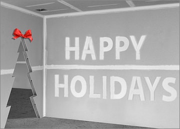 Drywall Christmas Tree