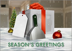 Drywall Present Christmas Card