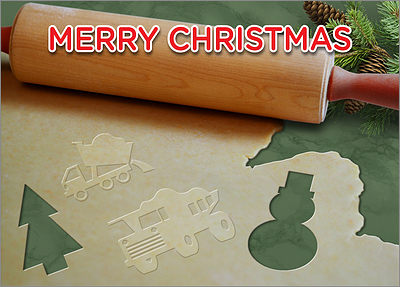 Dump Truck Cookie Dough (Glossy White) 