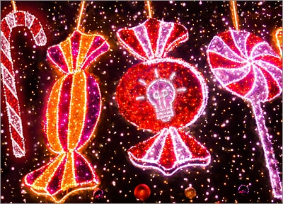 Electrical Christmas Lights Card