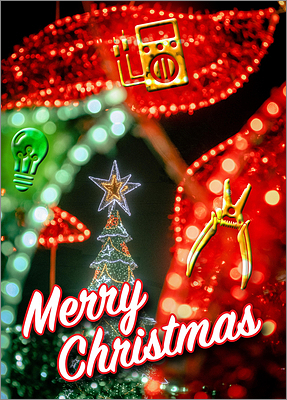 Electrical Lights Card