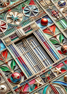 Elevator Christmas Card Skyward