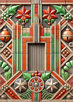 Elevator Christmas Card Soaring