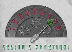 Elevator Christmas Card