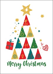 Energy Tree Christmas Card