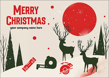 Festive Carpenter Card