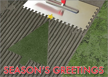 Flooring Christmas Card