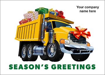 Gift Loader Christmas Card