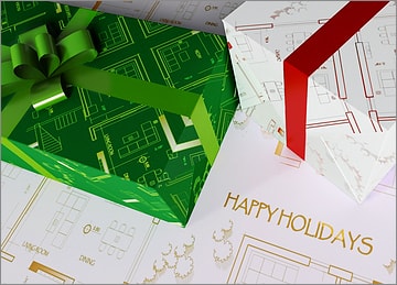 Gift Wrap Drawings