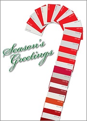 Greeting Card Paint Swatches