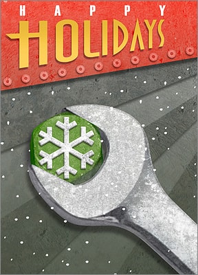 Holiday Bolt (Glossy White)