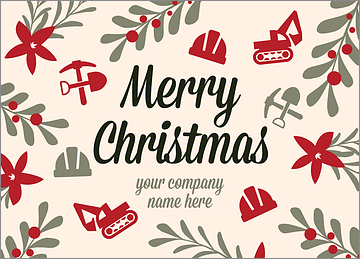 Holiday Digging Card