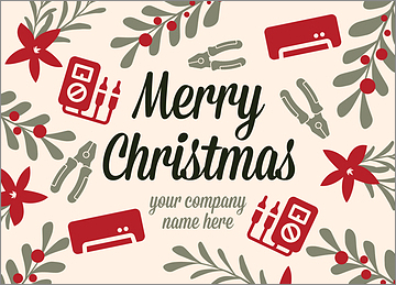 Holiday Heating Greeting Card