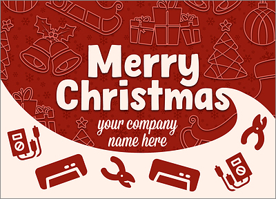 Holiday HVAC Card Cozy Comfort