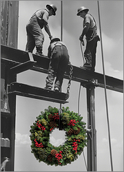 Holiday Iron Greeting Card