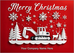 Holiday Machinery Card