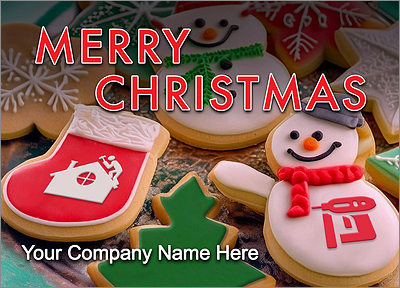 Holiday Roofer Card