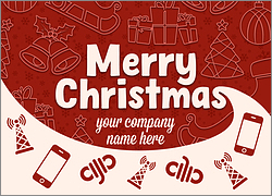 Holiday Signal Greeting Card