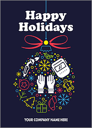 Holiday Welder Card