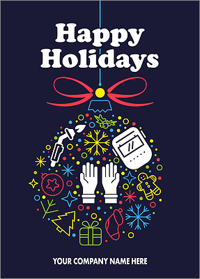Holiday Welder Card