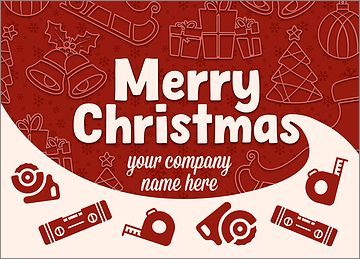 Holiday Woodshop Card