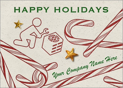 HVAC Candy Canes