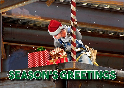 Iron Man Christmas Card