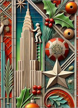 Ironworker Christmas Card Evolution