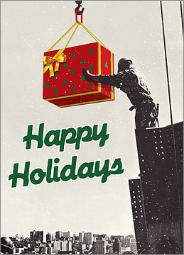 Ironworker Christmas Card