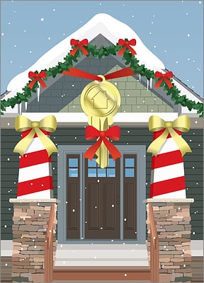 Key with Bow (Glossy White) 